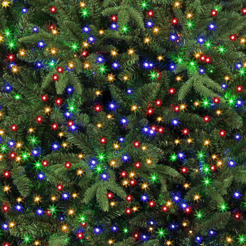 TreeBrights 1500 LED Multicolour Christmas Tree Lights 37.5m 5052998057820